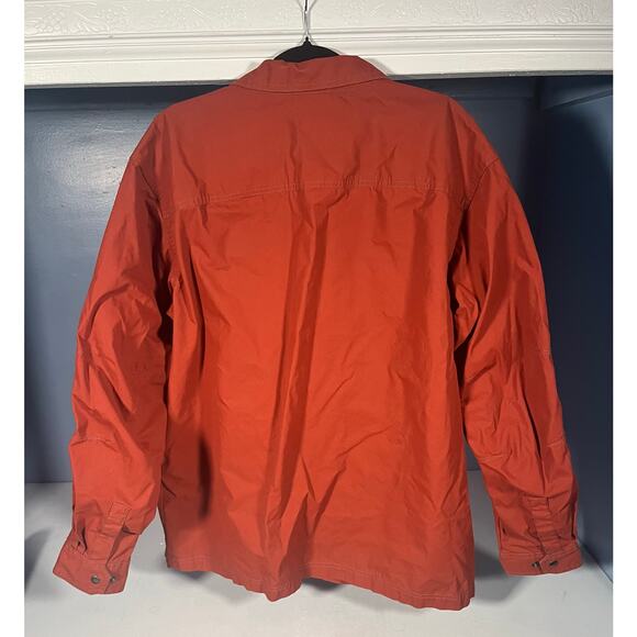 Columbia Men’s Rust Red Field Utility Jacket XL Outdoor Hiking Lightweight - Picture 9 of 13